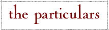 the particulars